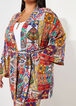 Printed Woven Kimono, Multi image number 2
