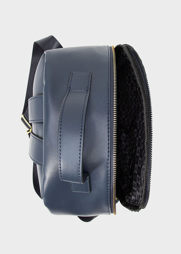 London Fog Marian Quilted Backpack, Navy image number 3