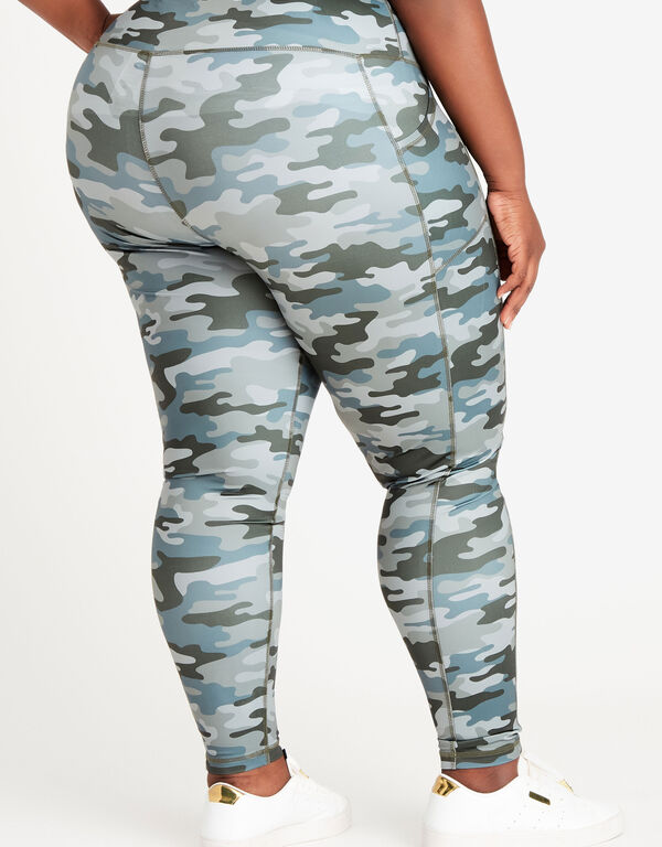 The City Legging-Camo, Olive image number 1