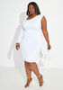 The Cher Bodycon Dress, White image number 0