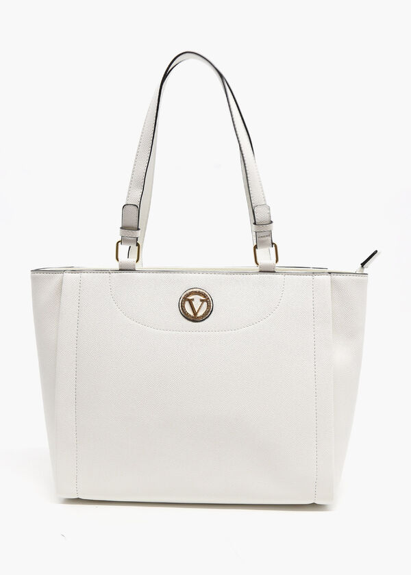 Discount Designer Handbags Vera New York Jetta Tote Faux Leather Bags image number 0
