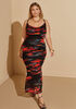 Printed Mesh Maxi Dress, Multi image number 2