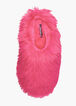 Nine West Fuzzy Faux Fur Clogs, Very Berry image number 3