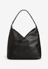 Anne Klein Pebbled Faux Leather Shoulder Bag, Black image number 2