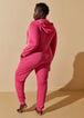 Logo French Terry Onesie, Beetroot Purple image number 4