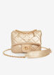 Bebe Wyatt Shoulder Bag Cheap Designer Faux Leather Logo Handbags image number 0