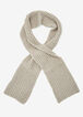 Faux Pearl Scarf & Hat Gift Set, Grey image number 3