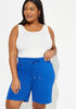 French Terry Shorts, Lapis Blue image number 2