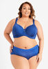 Dotted Full Coverage Butterfly Bra, Sodalite image number 3