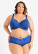 Dotted Full Coverage Butterfly Bra, Sodalite image number 3