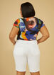 Art Print Mesh Bodysuit, Multi image number 1