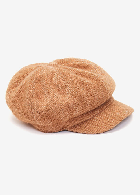 Brushed Cabbie Hat, Camel Taupe image number 0