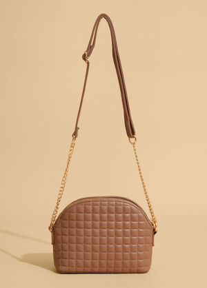 Bebe Blakely Crossbody, Camel Taupe image number 1