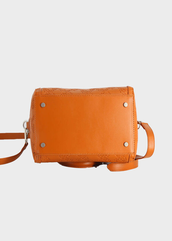 French Connection Iris Satchel, Cognac image number 4
