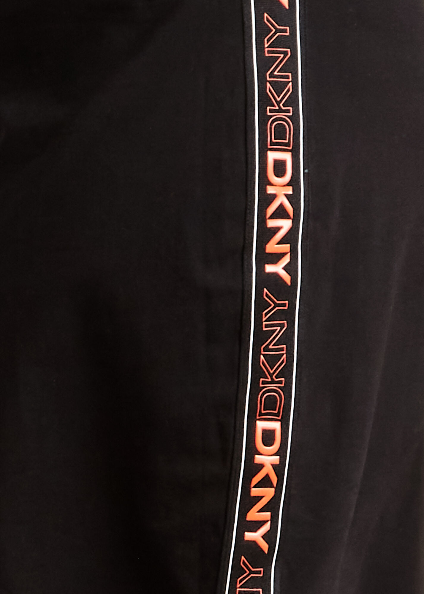 Plus Size DKNY Sport Logo Tape T Shirt Comfy Stretch Knit Midi Dress