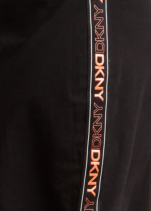 DKNY Sport Logo Tape T Shirt Dress, Orange image number 2