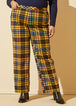 Power Knit Plaid Trousers, Multi image number 2