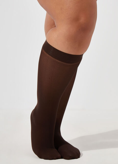 Berkshire Knee High Trouser Socks, Chocolate Brown image number 0