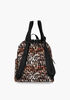 Tahari Monroe Leopard Backpack, Natural Leopard image number 1
