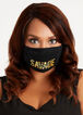Savage Fashion Face Mask, Black image number 0