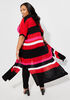 Striped Knitted Duster, Multi image number 1