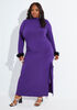 The Eliza Maxi Dress, Purple image number 0