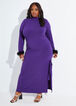 The Eliza Maxi Dress, Purple image number 0