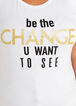 Be The Change Graphic Tee, White image number 1