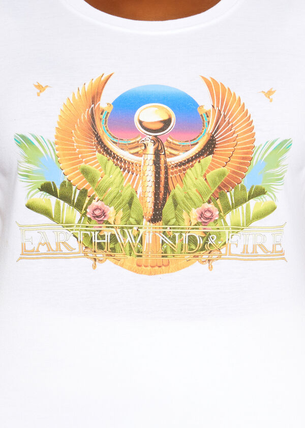 Earth Wind & Fire Graphic Tee, White image number 1