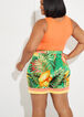 Tropical Print Shorts, Parrot Green image number 1