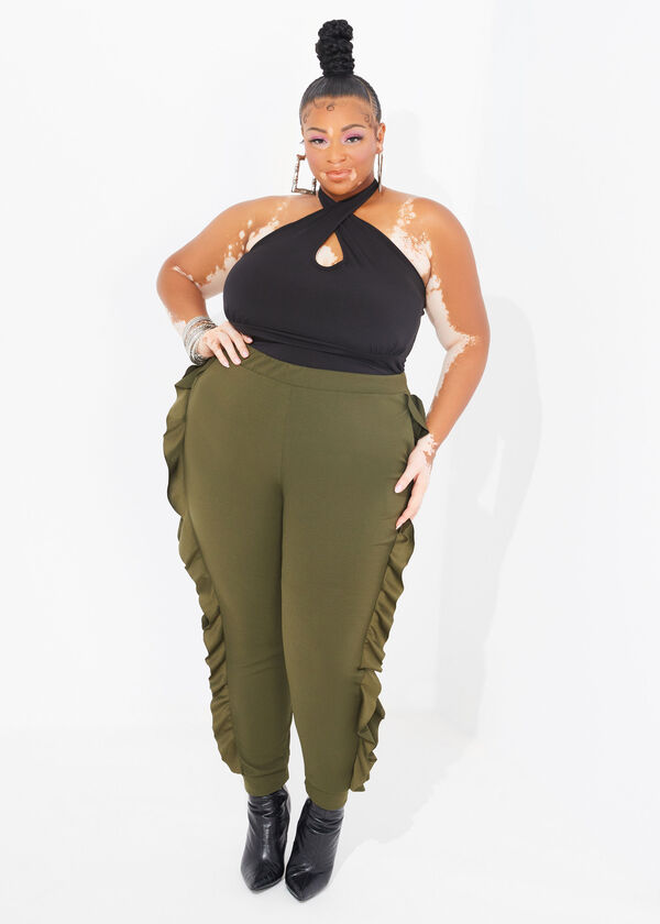 The Charlee Joggers, Olive image number 0
