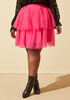Tiered Tulle Skirt, Pink image number 2