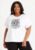 DKNY Jeans Logo Graphic Tee, White image number 0