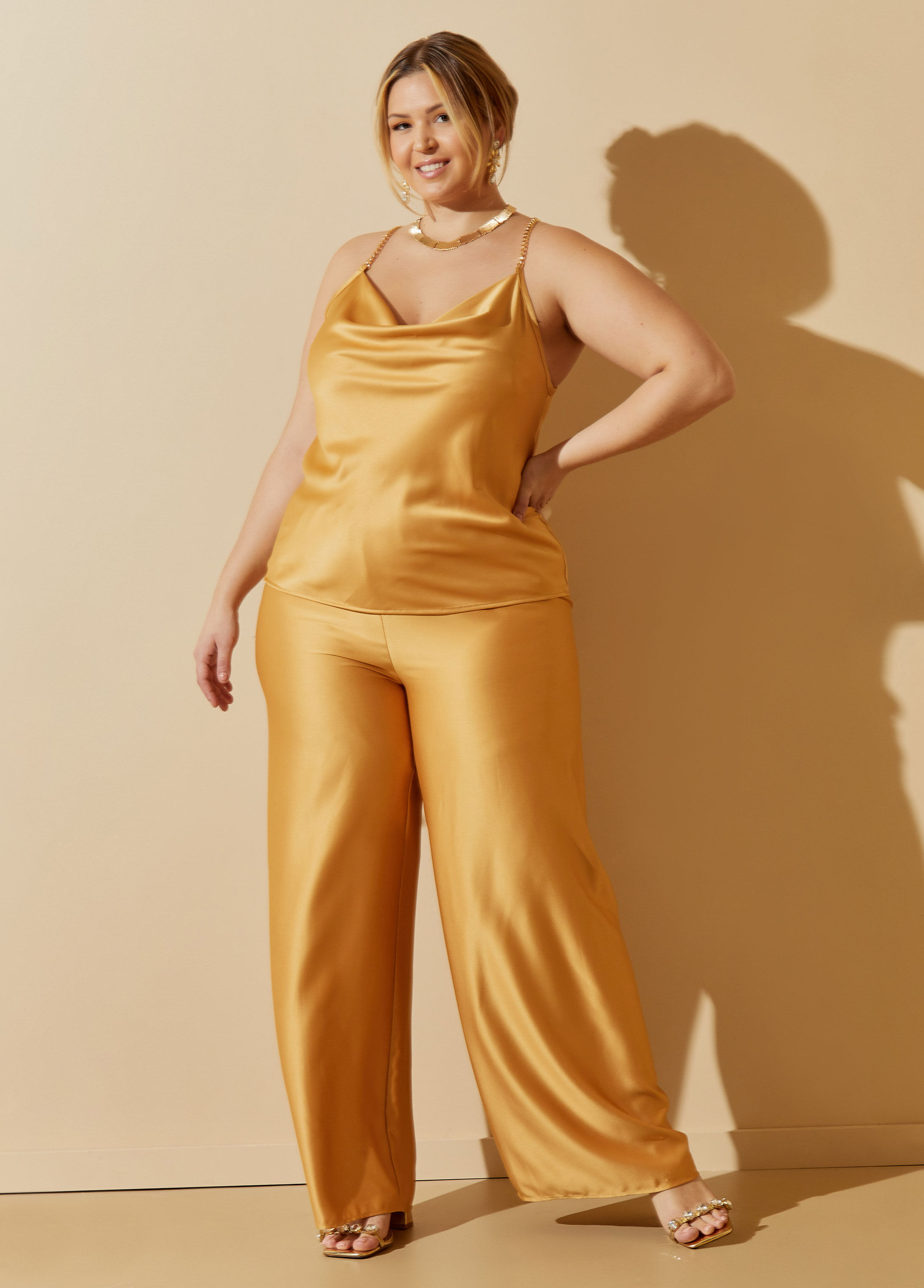 Plus Size Wide Leg Trousers | Nasty Gal