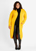 Shawl Collar Open Front Duster, Nugget Gold image number 0