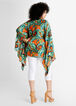 Abstract Cold Shoulder Blouse, Koi image number 1