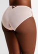 Mesh & Lace Cutout Brief Panty, Peach image number 1