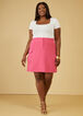 Mini Cargo Skirt, Pink Peacock image number 0
