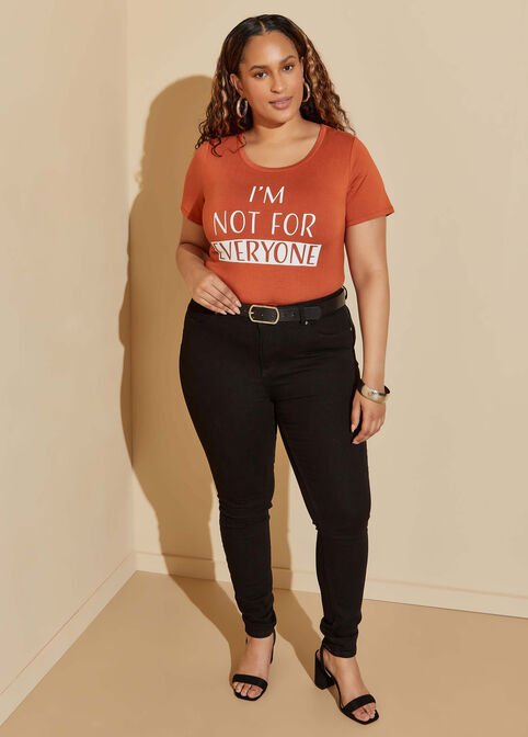 I'm Not For Everyone Graphic Tee, Bombay Brown image number 3