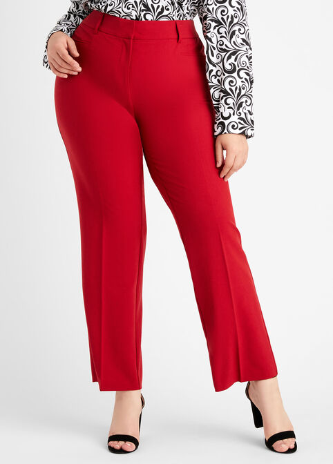 Miracle Waist Red Pant, Chili Pepper image number 0