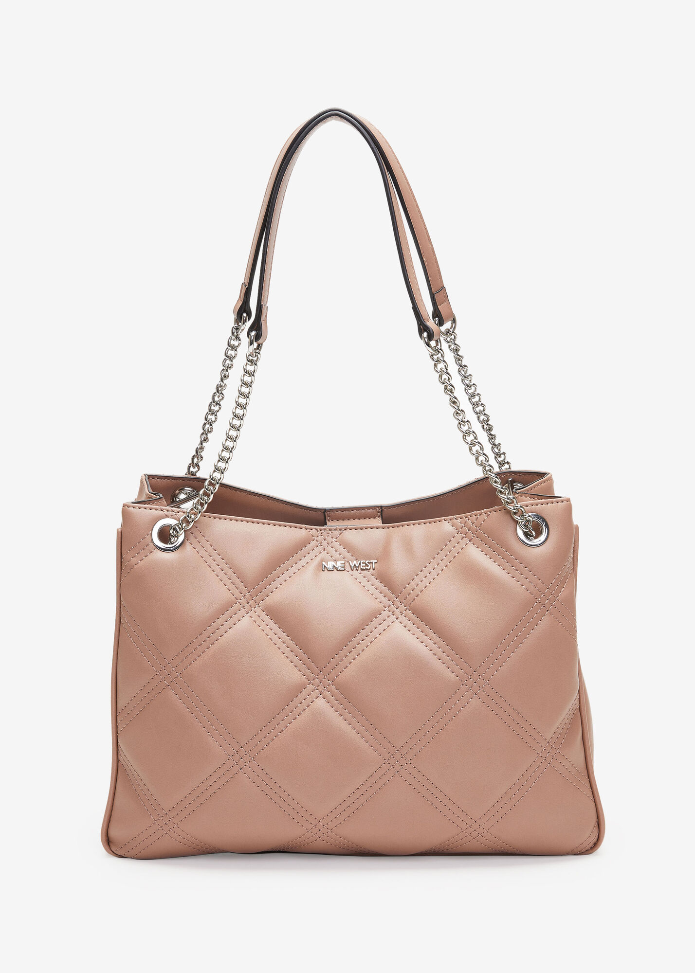 Trendy Satchel Shoulder Bag Faux Leather Nine West Handbag
