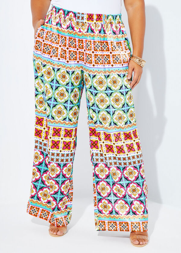 The Harlow Wide Leg Pants, Multi image number 0