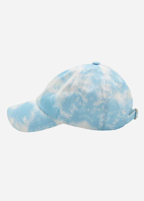 Tie Dye Baseball Hat, Blue image number 2
