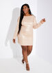 The Haven Dress, Champagne image number 1
