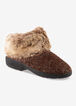 Cozy Isotoner Woodlands Sweater Knit Boots Indoor Outdoor Slippers image number 0