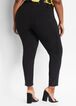 Two Button Stretch Skinny Pant, Black image number 1