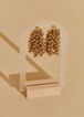 Gold Tone Waterfall Earrings, Gold image number 1