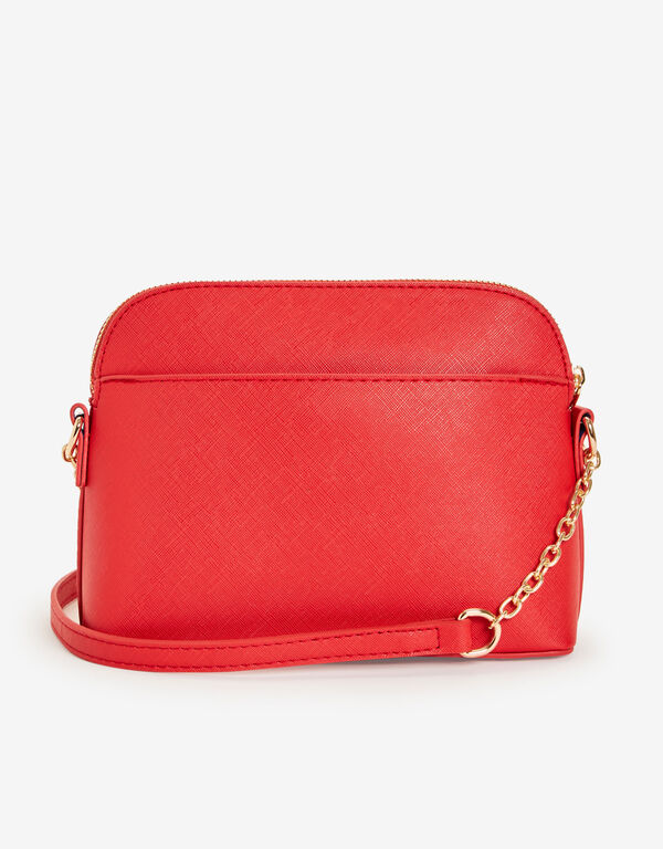Bebe Polly Dome Crossbody, Red image number 1