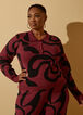 Swirl Intarsia Sweater, Rhododendron image number 0
