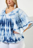 Tie Dyed Chambray Tunic, Denim image number 2